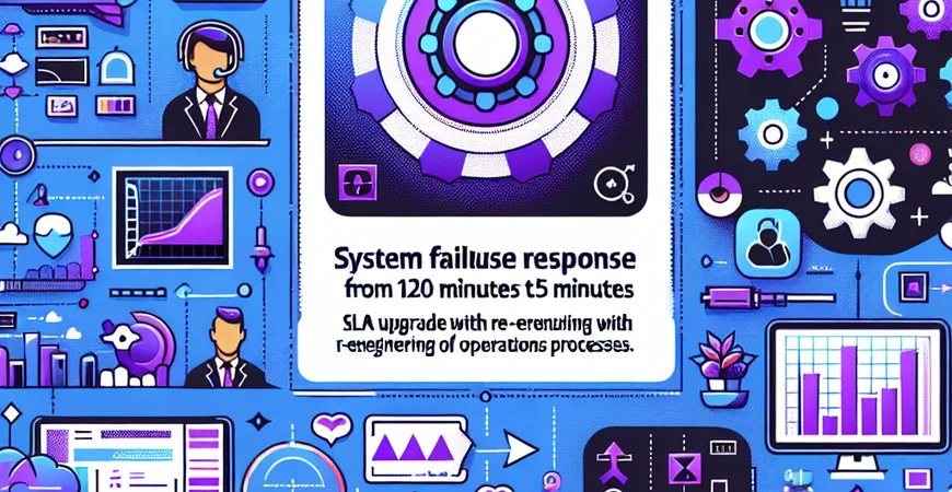  系统故障响应从120分钟到15分钟：运维流程再造的SLA升级  